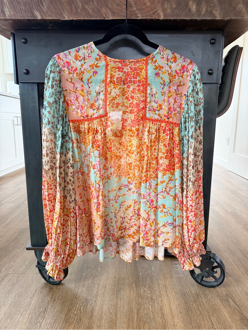 Bl^nk London by Anthropology - Miranda blouse - size s